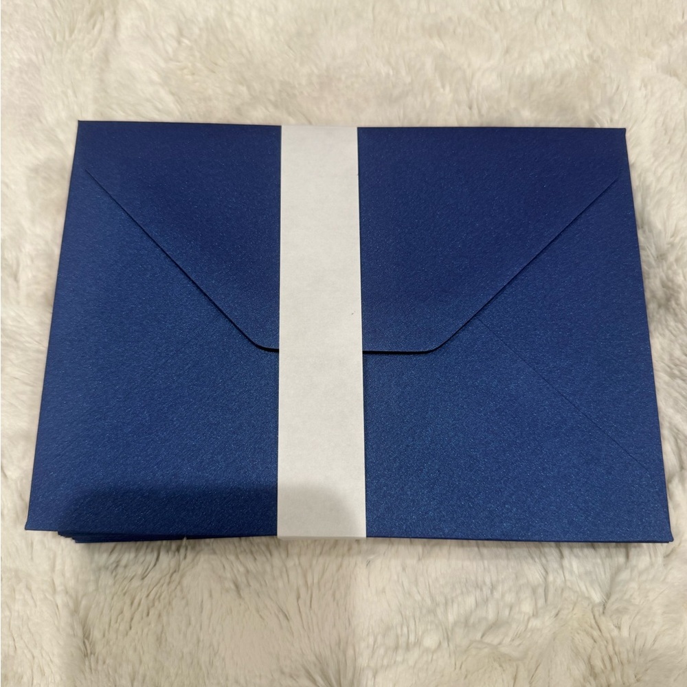 Metallic Blue Envelope Bundle - Picture 4 of 4